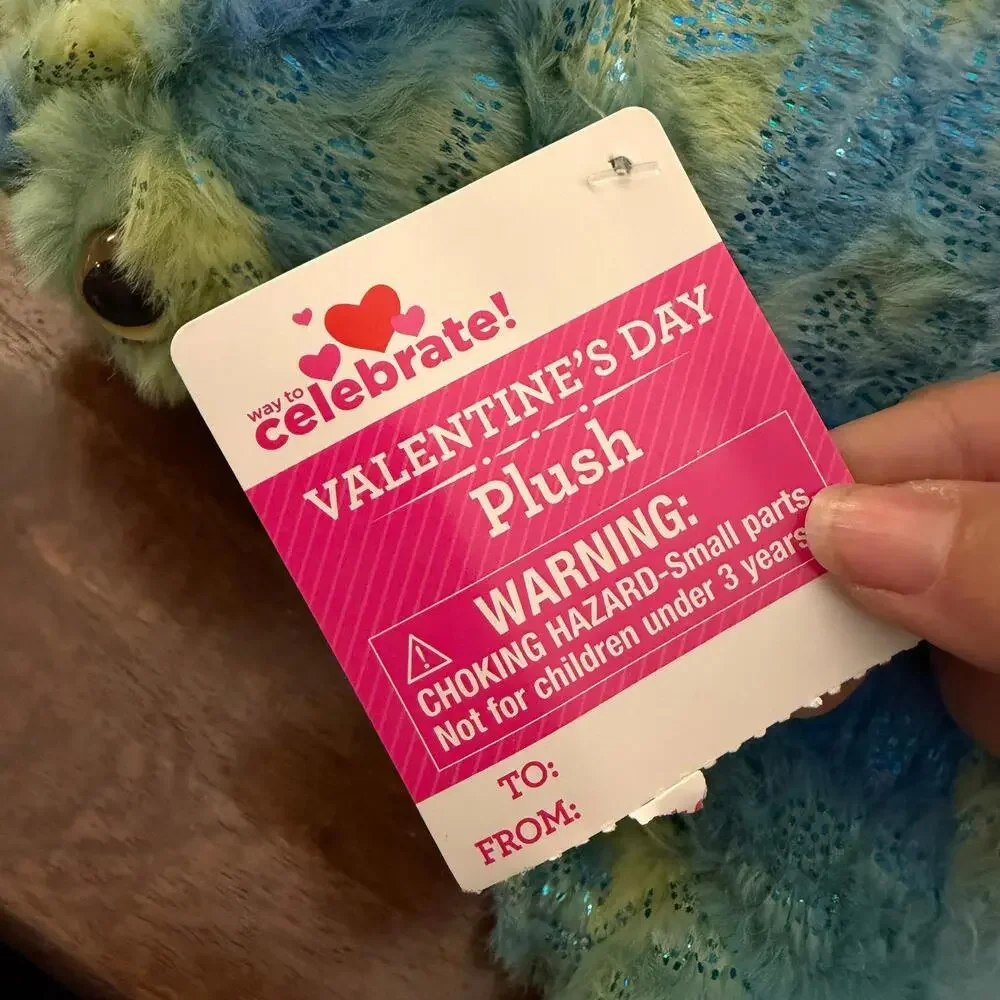 Way to‎ Celebrate! Valentine's Day Chameleon Plush